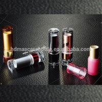 aluminum and plastic screen printing cosmetic bottle makeup container case mini purse custom package empty lipstick tube