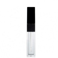 Cosmetic Transparent Empty Lip Round Lipgloss Tube Packaging